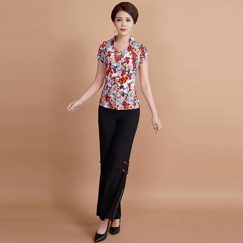 Женские блузки из хлопка и льна, большие размеры, китайский костюм в стиле Танг, женская тонкая Этническая рубашка, женские блузки, женская рубашка