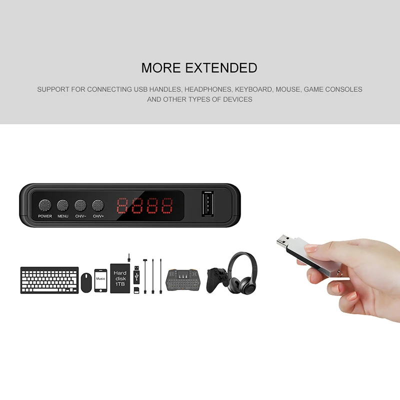 U2C Dvb T Smart Tv Box Hdmi T2 Stb H.264 Hd наземный ресивер Max 4000 + каналы для Великобритании России