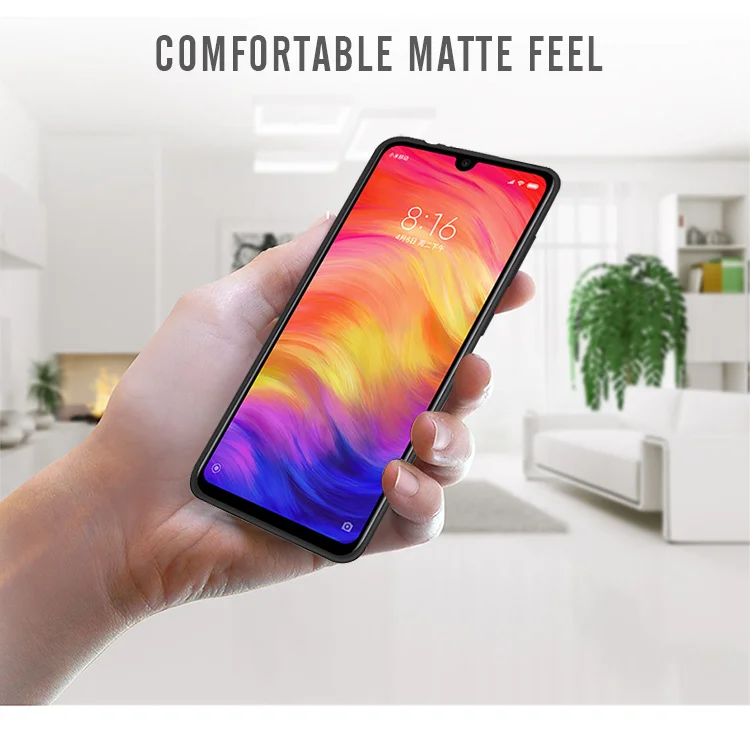 2 в 1 чехол для Xiaomi Redmi Note 7 чехол Роскошный мягкий, силиконовый, из ТПУ задняя крышка для телефона Redmi Note 7 Pro Чехол для Xiaomi Redmi Note 7