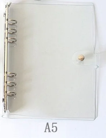 Transparent Loose Leaf Binder Notebook - Planner & Journal