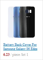Черный для Samsung Galaxy S6 S7 edge S8 S8+ S9 S9+ Plus Note 8 9 передняя внешняя стеклянная линза с сенсорным экраном сменная панель для ремонта
