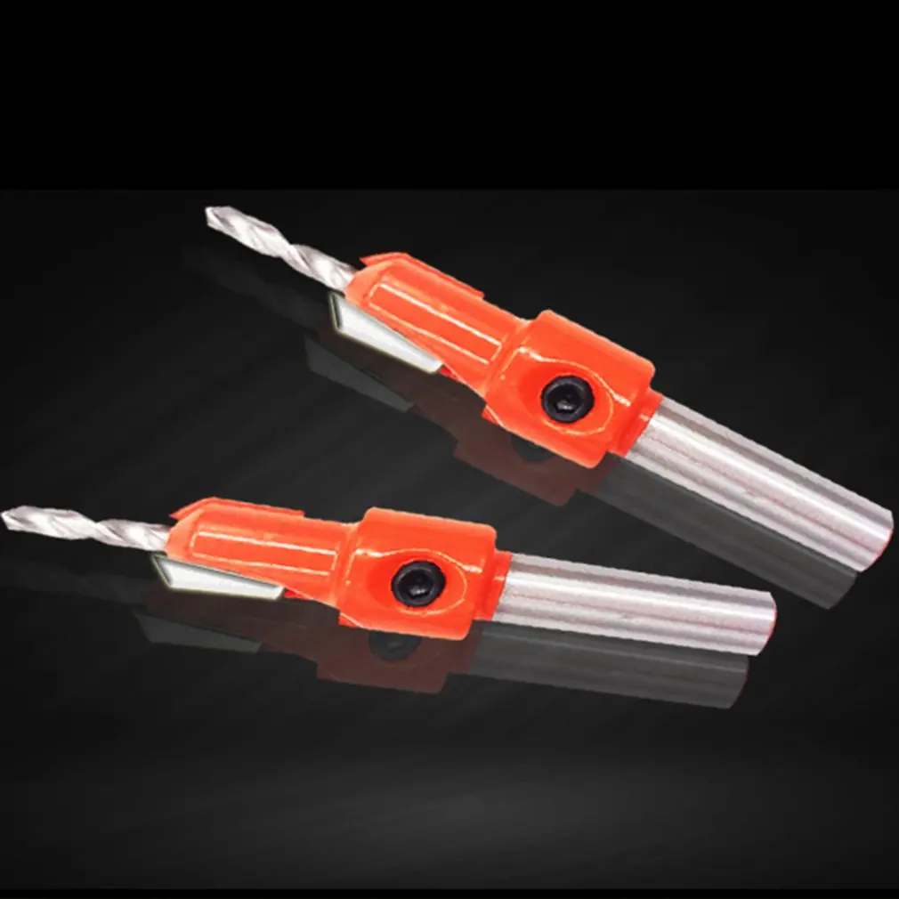 

Countersink Drill Alloy Head Cone Hole Drill Woodworking Step Drill Bit Screw Installation Salad Drill Woodworking Drill Bit