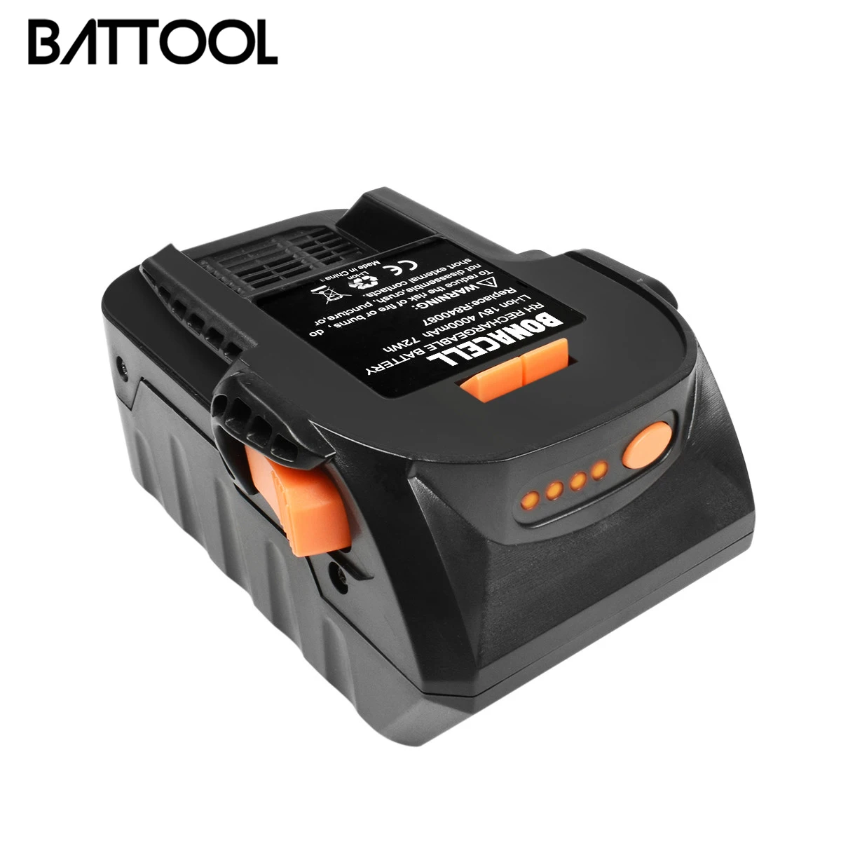 BATTOOL 4000mAh 18V Li-Ion для RIDGID R840083 R840085 R840086 R840087 аккумуляторная батарея для электроинструмента серии AEG серии L30 - Цвет: 1 PACK