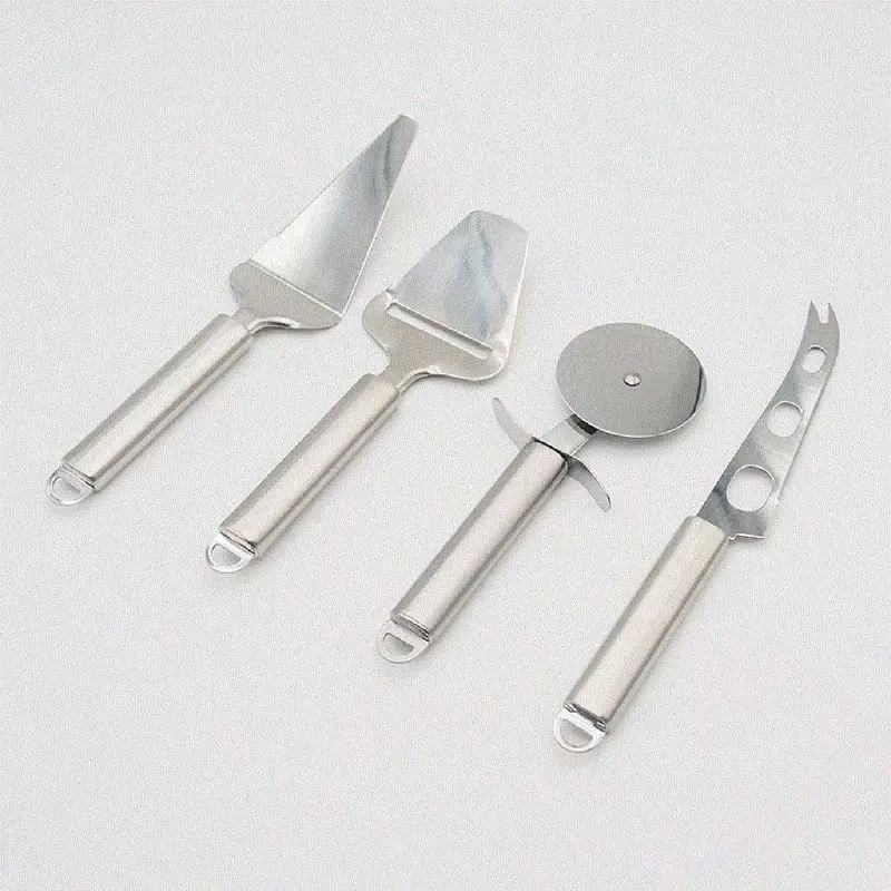 4 шт. набор инструментов для пиццы из нержавеющей стали шпатель сыра нож