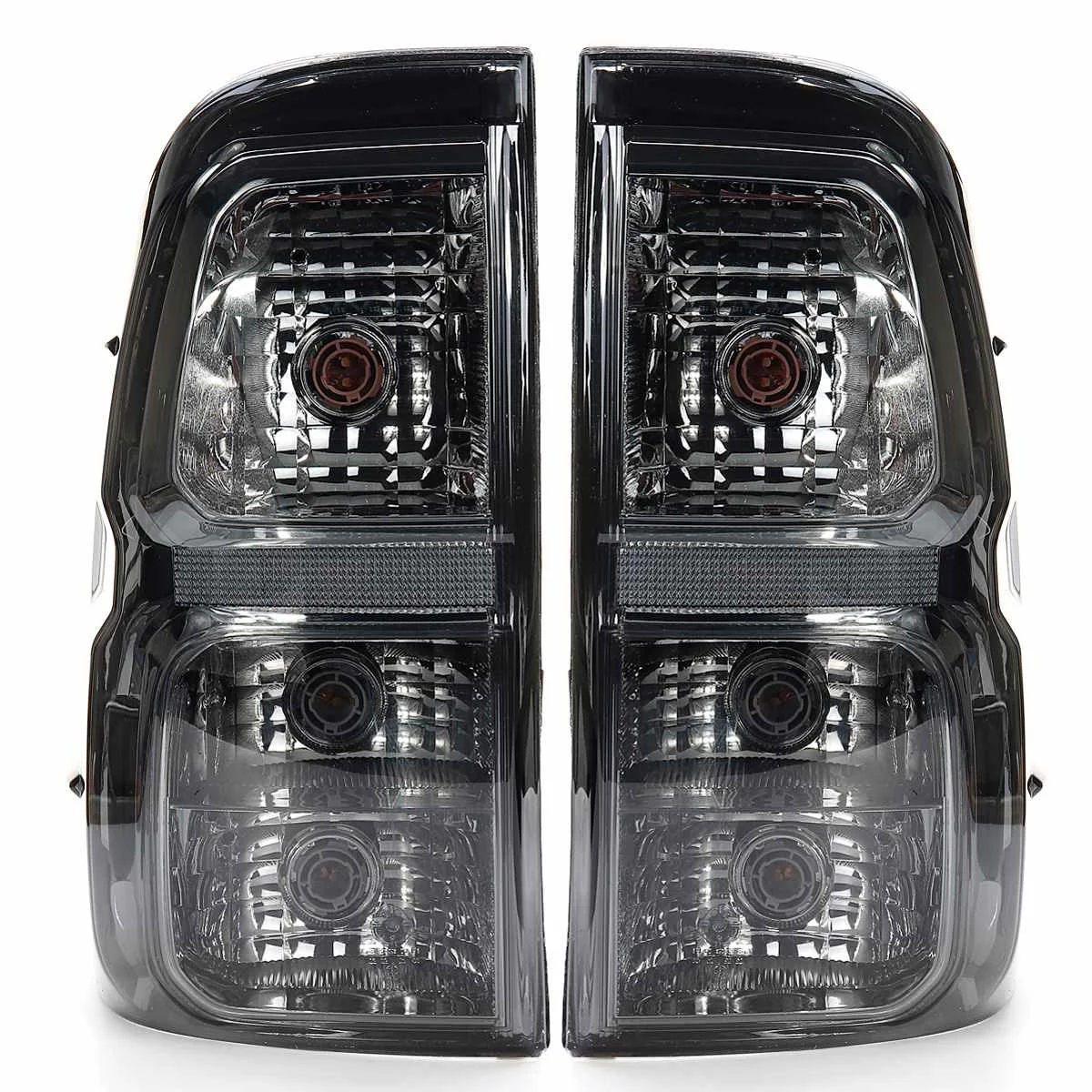 2 шт. автомобильный дымовой задний светильник для Toyota Hilux Revo Автомобильный задний тормозной задний сигнальный фонарь Drl с проводом аксессуары