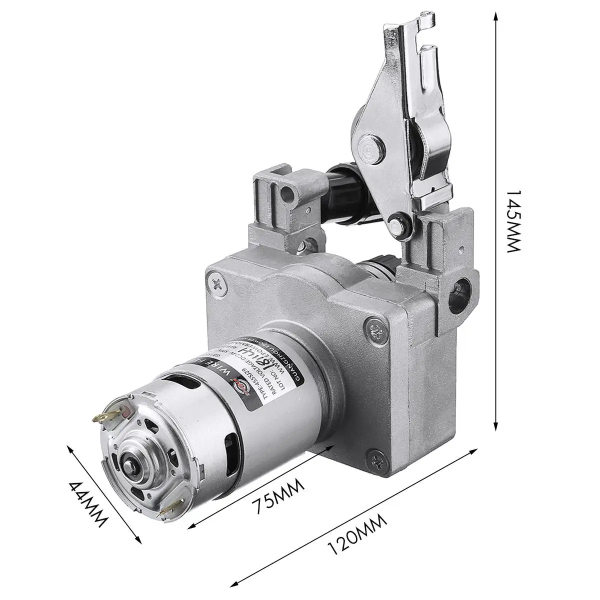 DC24V 0.8-1.0mm Welding Wire Feed Motor Assembly Feeder Set Welding Machine No Connector MIG-160