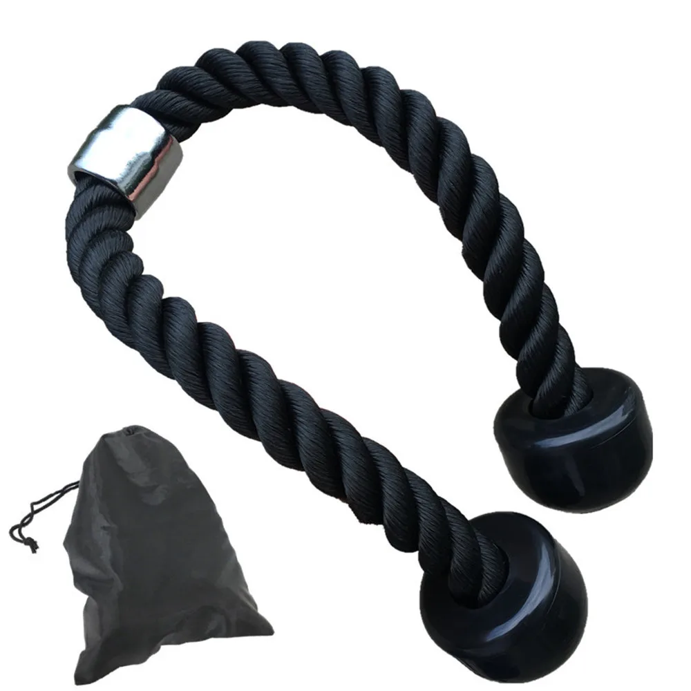 Corde à Triceps Polyvalente - Pour Musculation, Biceps, Tractions, Station De Musculation