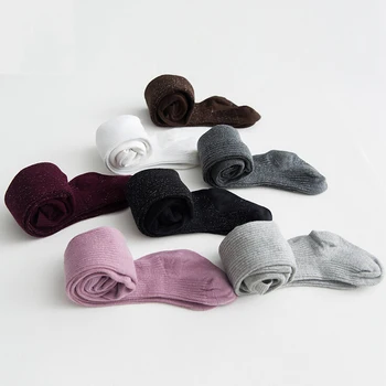 

New 2020 Baby Girls Toddler Kids Cotton Warm Tights Stockings Pantyhose Pants Socks