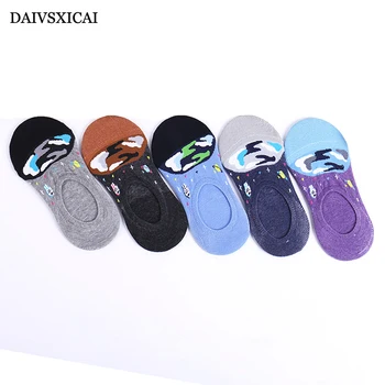 

5Pair/lot=10pieces Summer Camouflage Woman Invisible Socks Thin Section Breathable Simple Boat Socks Female