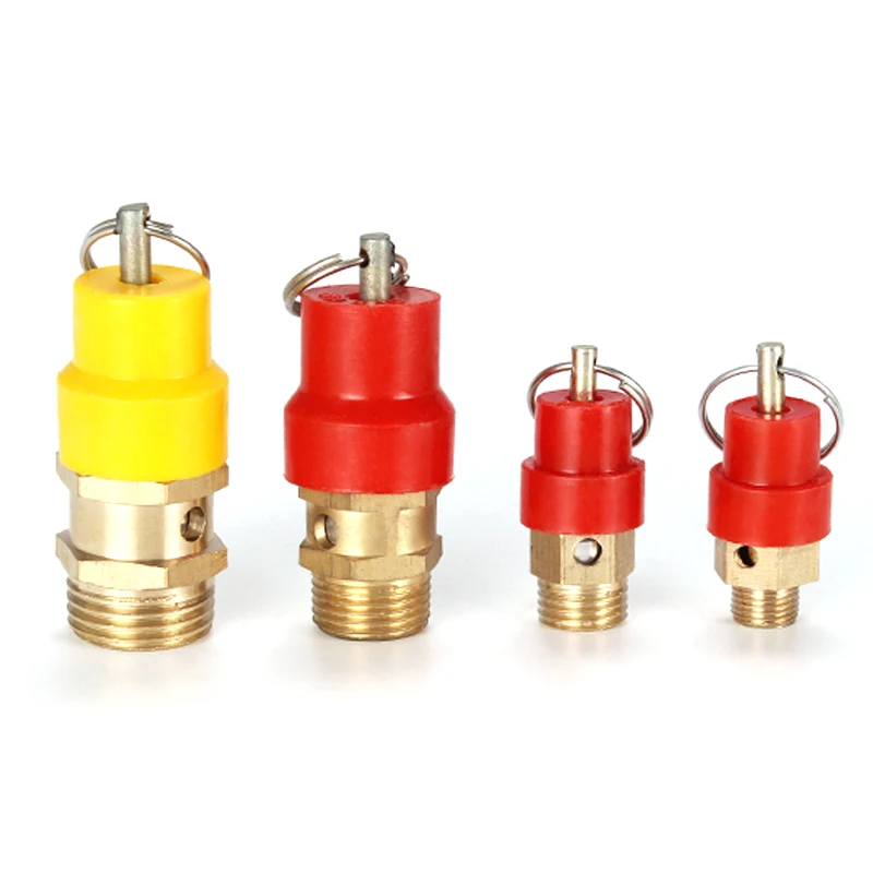 

1/8" 1/4'' 3/8" 1/2" BSP 8kg Air Compressor Safety Relief Valve Pressure Release Regulator For Pressure Piping/Vessels