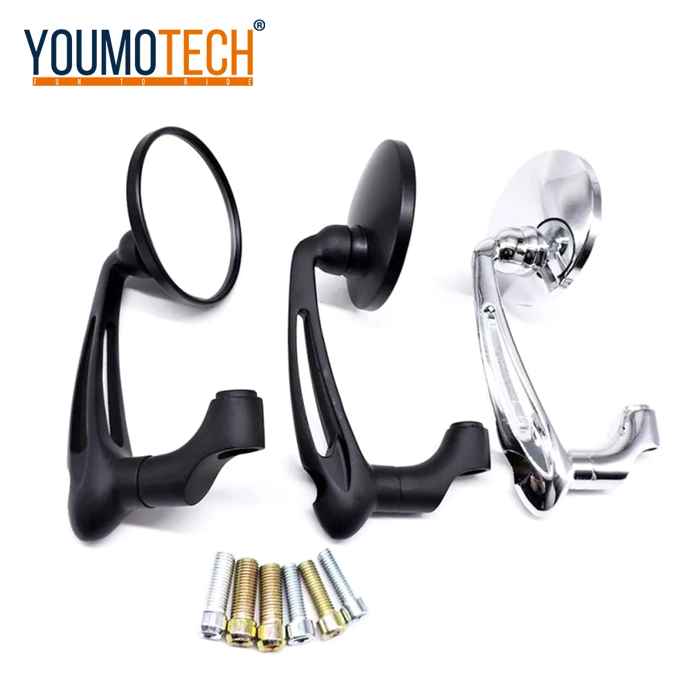 Motorcycle Rear View Mirrors Universal Side Rearview Mirror 10mm Fits for Triumph Bonneville Speed Triple Street Tiger | Автомобили и
