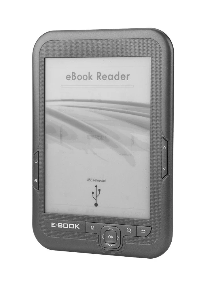 16GB E book reader 6 inch HD eink screen 2500mAh battery pocket books gift pu cover ELECTSHONG