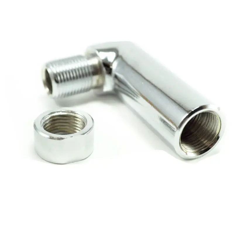 

O2 Oxygen Sensor Angled Extender Spacer 90 Degree 02 Bung Extension M18 X 1.5 Motorcycle Car Exhaust O2 Senser Adapter