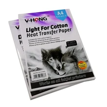 Светильник, цветная сублимационная бумага для белой футболки, 8,3x11,7 струйный принтер, бумага для теплопередачи в темноте