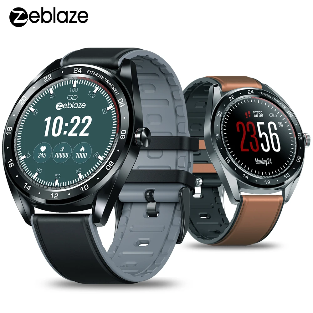 

Zeblaze NEO Smart Watch Men 1.3" IPS Screen Fitness Bracelet Tracker Heart Rate Monitor IP67 Waterproof Bluetooth 4.0 Smartwatch