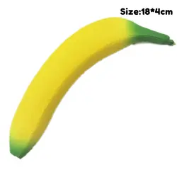 Diy антистрессовые мягкие игрушки имитация фруктовая серия банан подорожник медленное увеличение снятия стресса забавная игрушка для