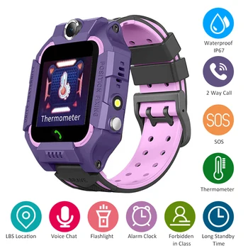 

Thermometer Watch Intelligent Watch Alarm Clock Touching Screen Waterproof Wristwatch Digital Flashlight Alarm Remote Location