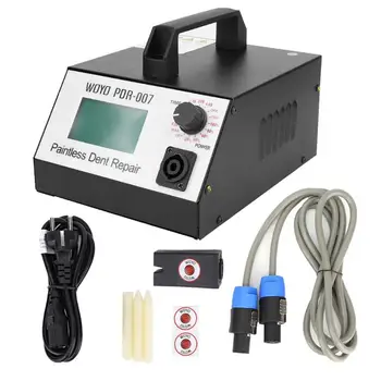 

Paintless Dent Repair Kit Auto Sheet Metal Tools Remover Car Body Repairing with Light EU 220V Dent Paint Dent Repair Tool