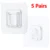 Double-Sided Adhesive Wall Hooks Hanger Strong Transparent Hooks Suction Cup Sucker Wall Storage Holder For Kitchen Bathroo 8