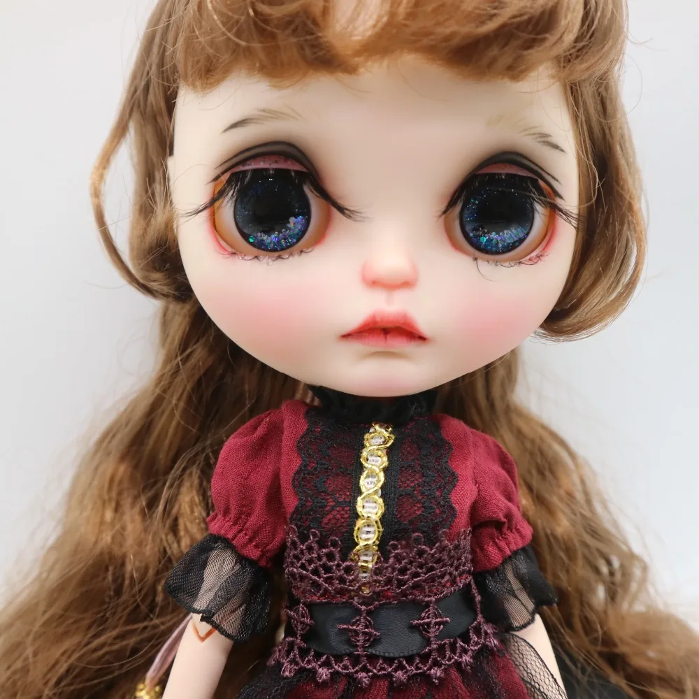 Кукла Blyth girl по индивидуальному заказу, индивидуального лица и куклы № 20191225