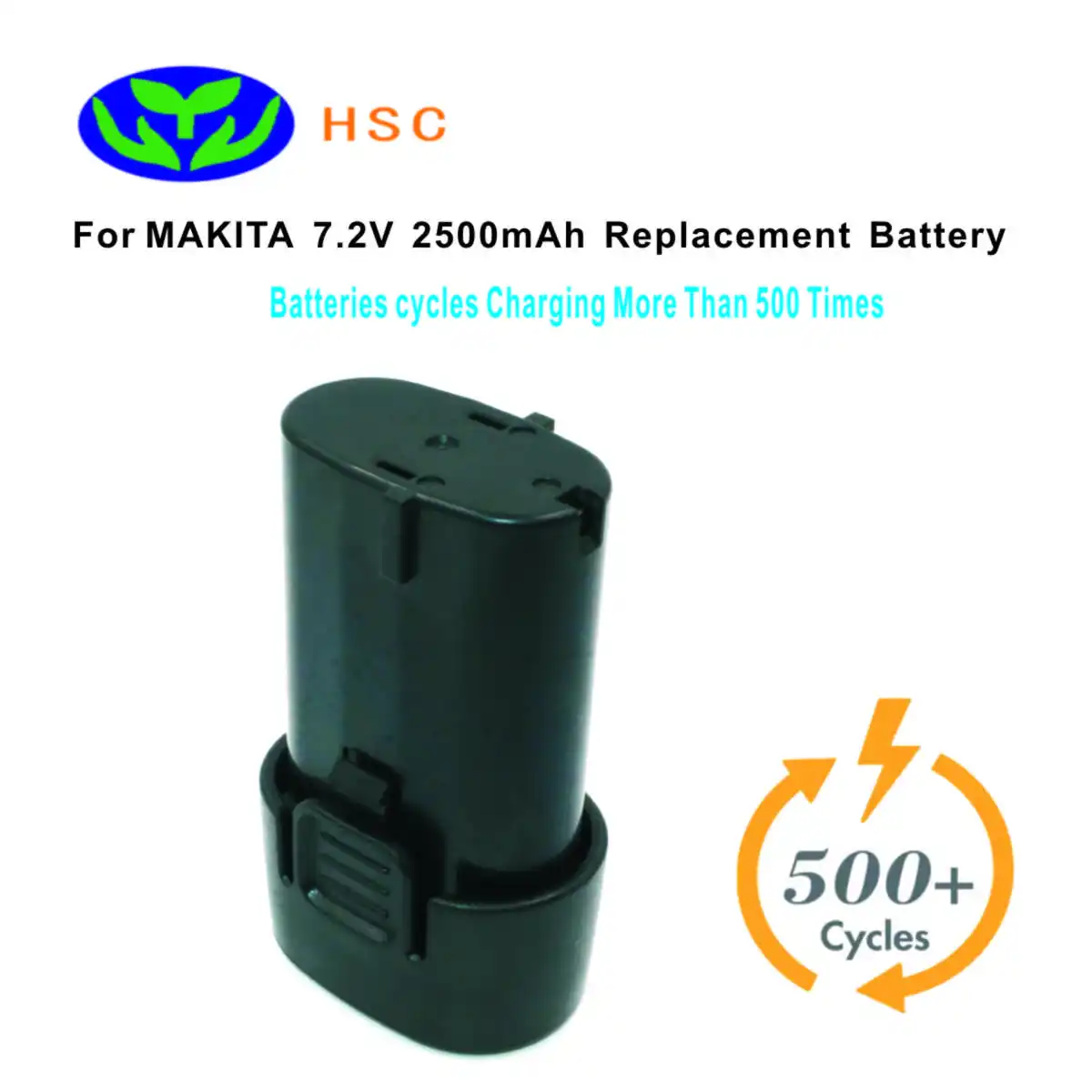 2500mAh 18650 Батарейный блок MAK7.2B литиевая батарея 7,2 V Замена для MAKITA BL7010 194356-2 194355-4 батарейный блок 7,2 V