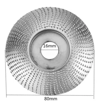 

B79170 Grinding Wheel Shaping Drillpro 3.1x5/8" Inner Hole Forming Disc Tungsten Carbide Coating Angle Grinder Woodcarving Disc