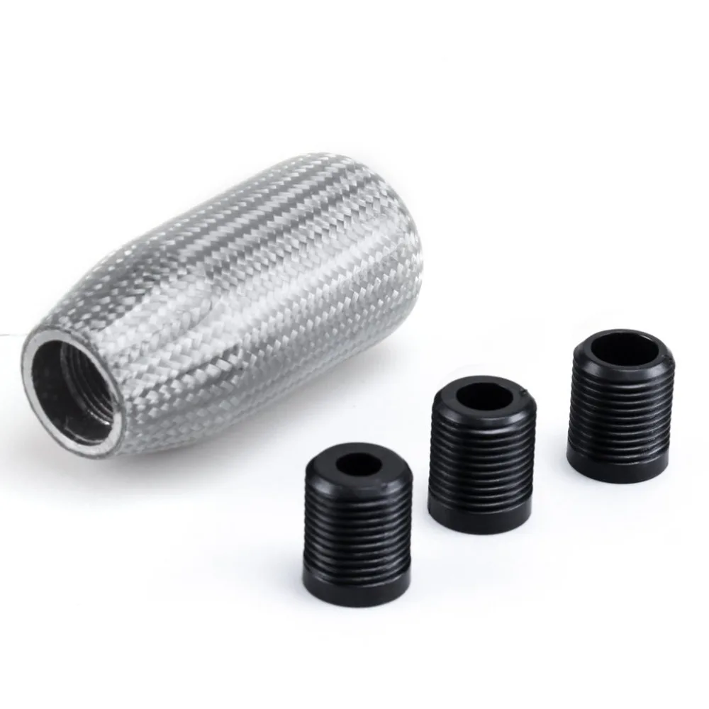 Короткий из углеродного волокна шестерни переключения передач стоп из углеродного волокна шестерни головка переключения гандбол модификация автомобиля профессиональный