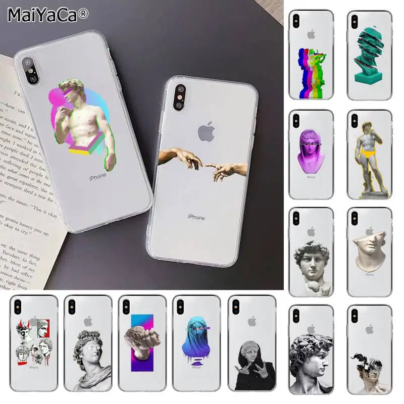 MaiYaCa Альтернативная статуя Давида искусство клиент чехол для телефона iphone SE 2020 11