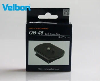 

Velbon QB-46 Quick Release Plate for EX-430/440/444/530/540/630/640,FHD-53D EX Series Tripods