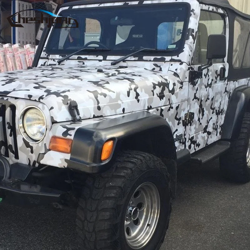 Black-White-Snow-Camouflage-Vinyl-Car-Film-02