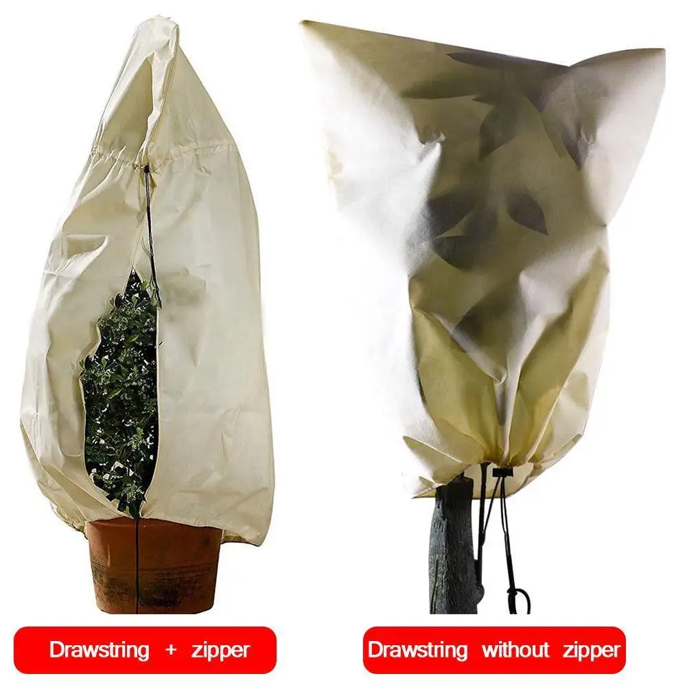 

Non Woven Tree Shrub Warm Frost Container Winter Plant Strong Bag Grow Drop Yard Ship Protection Garden Cover Vegetables W8N4