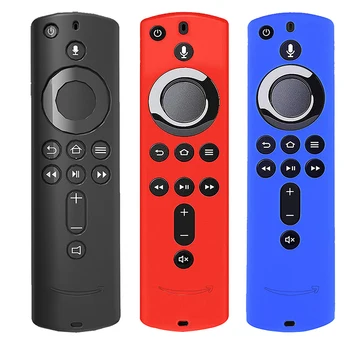 

1pcs Remote Controller Humanized Texture Case Silicone Protective Cover Skin For Amazon Fire TV Stick