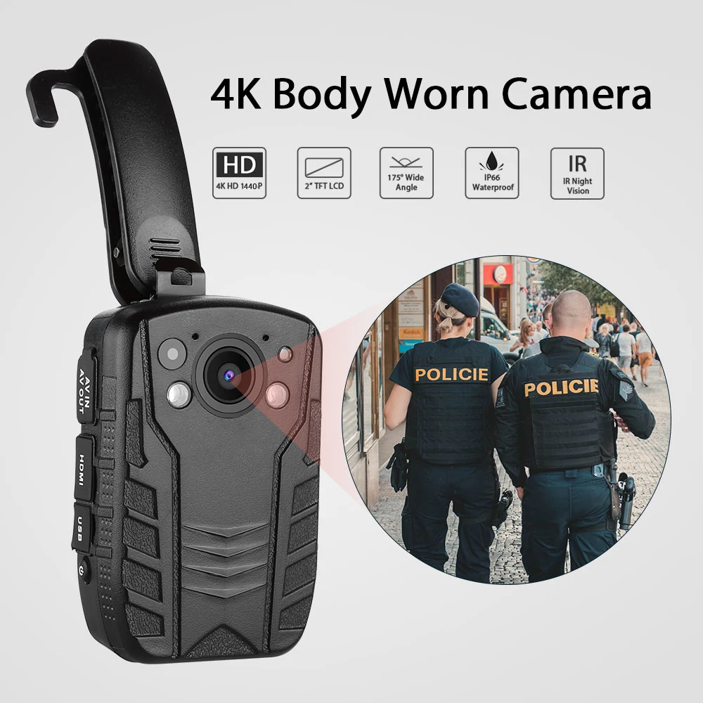 Автомобильный видеорегистратор Bodycam1296P HD видео Диктофон Полицейская камера