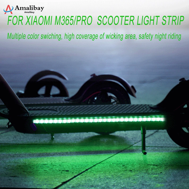 1 Paar Warnleuchter LED Strip Bar Lamp für Xiaomi Mijia M365 Elektroroller #DE 1 Paar Warnleuchter LED Strip Bar Lamp für Xiaomi Mijia M365 Elektroroller #DE