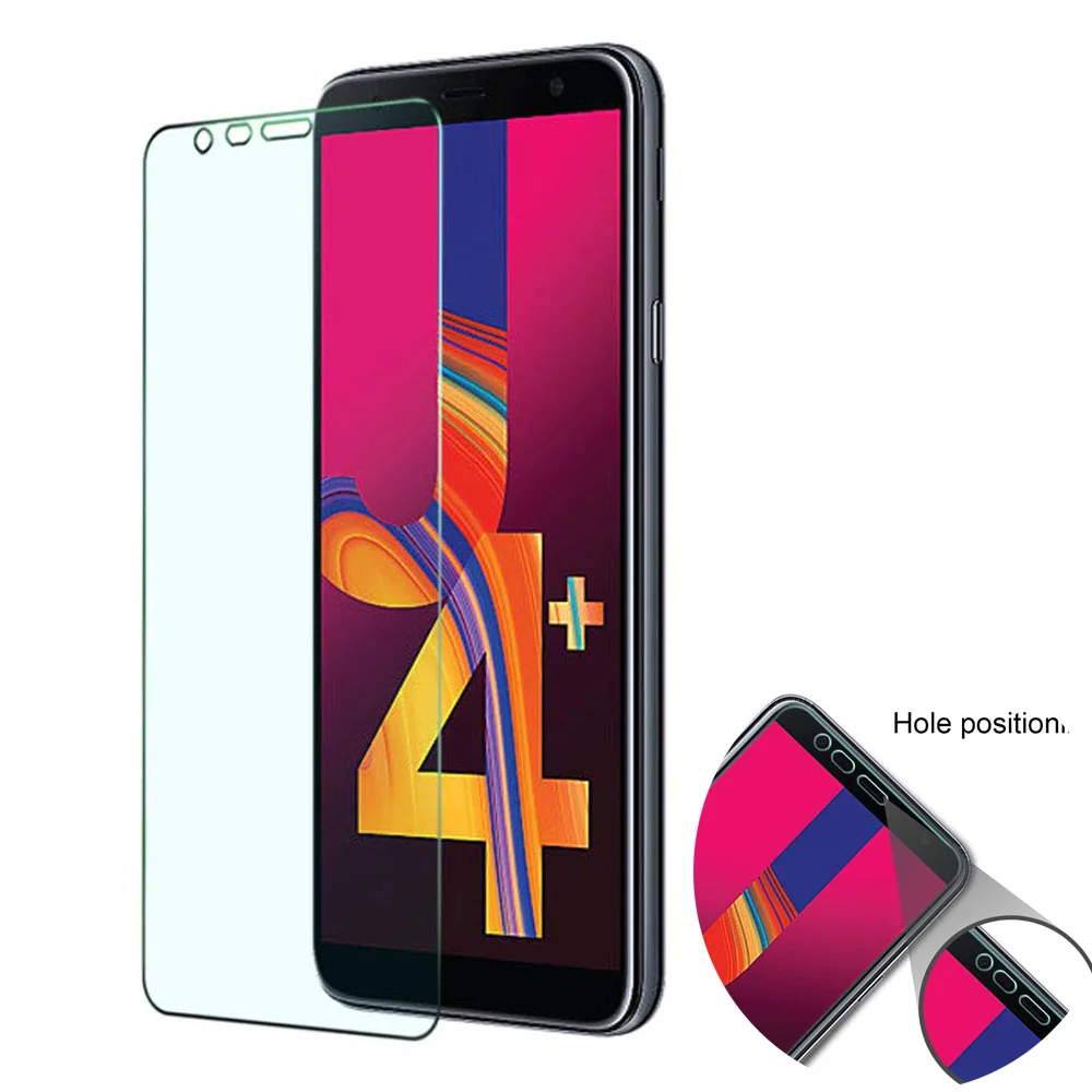 Полное покрытие из закаленного стекла для samsung Galaxy J6 Plus 2018 протектор экрана