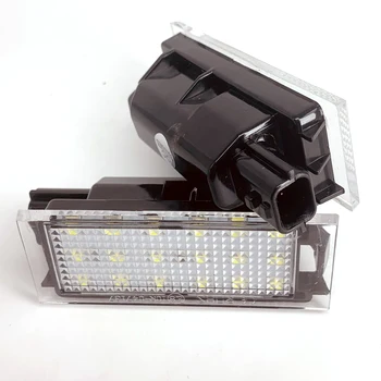 

Car LED Number License Plate Light For Renault Megane 3 for Clio for Laguna 2 for Twingo for Master for Vel Satis White color