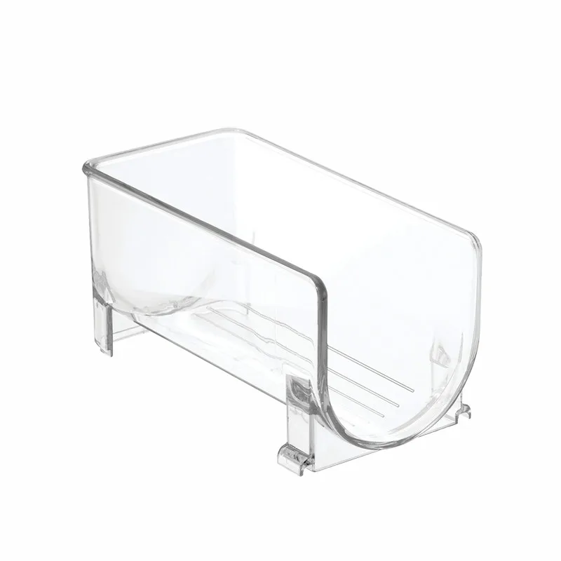 4Pack Refrigerator Organizer Kitchen Bottle Storage Rack Stackable Wine Holder Bottles Display Shelf Fridge Kitchen Organizer