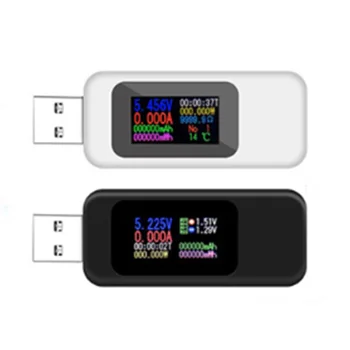 

USB Digital Display Voltmeter DC Current Meter Mobile Phone Charging Detector Power Meter Multi-Function Meter