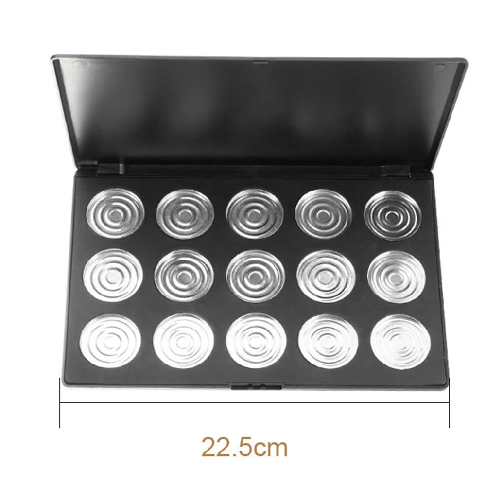 36MM eye shadow blush lipstick color plate empty 15 holes eye shadow blush lipstick empty plate new