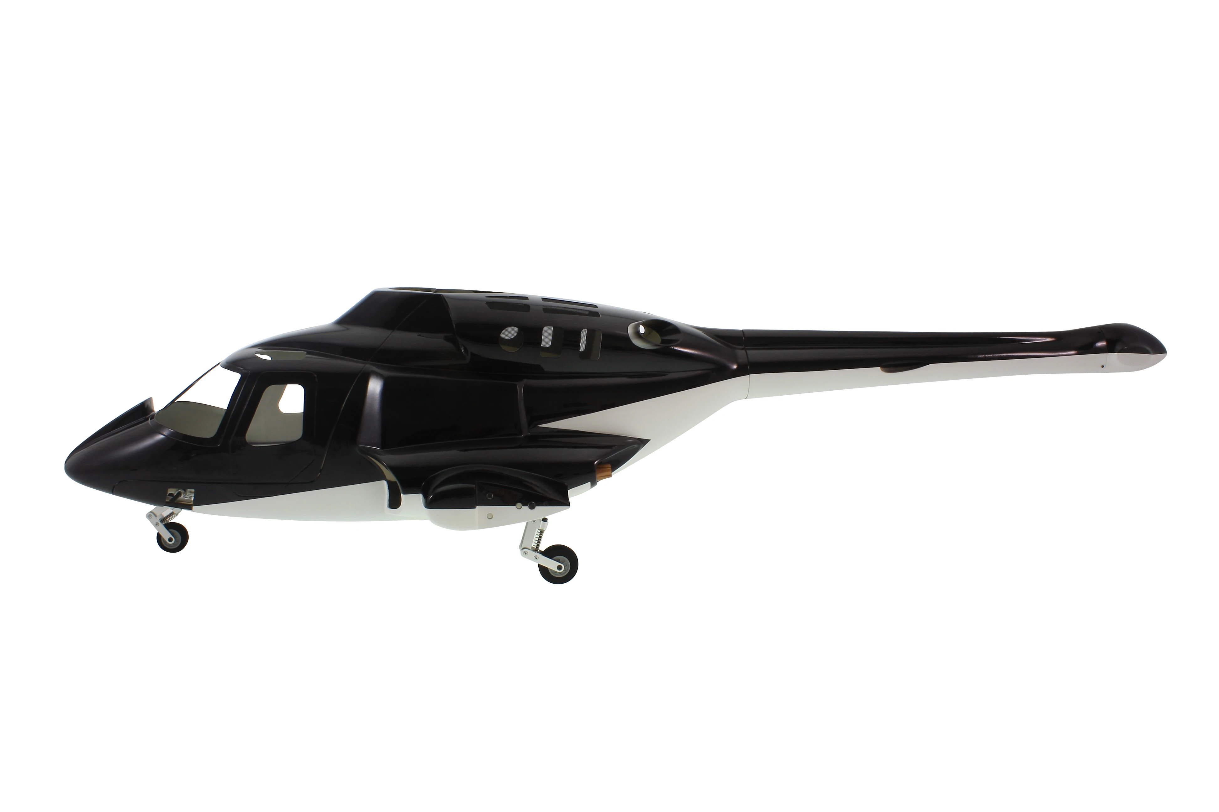 Фюзеляж Airwolf 600 с отводным движением на вертолет размера 600|fuselage helicopter|airwolf rc helicopter