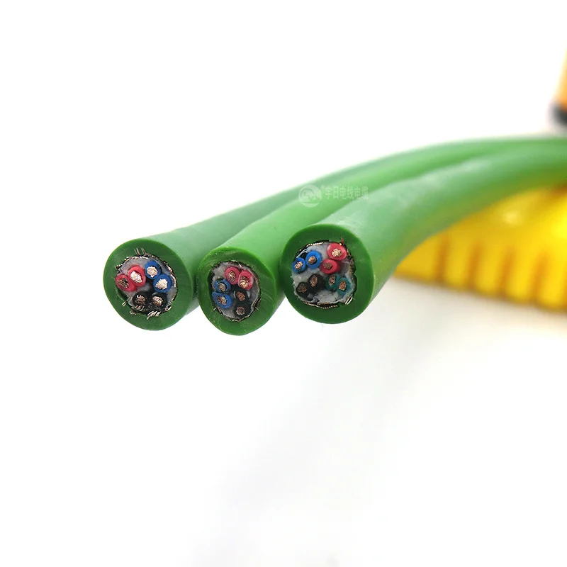 Кабель передачи данных Drag Chain 12 ядер мм² 24awg сверхгибкая экранированная витая