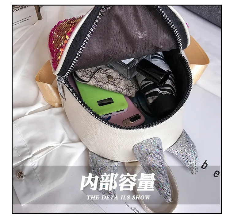 Backpack2020 рюкзак с блестками стильная женская сумка Открытый путешествия Единорог Рюкзак