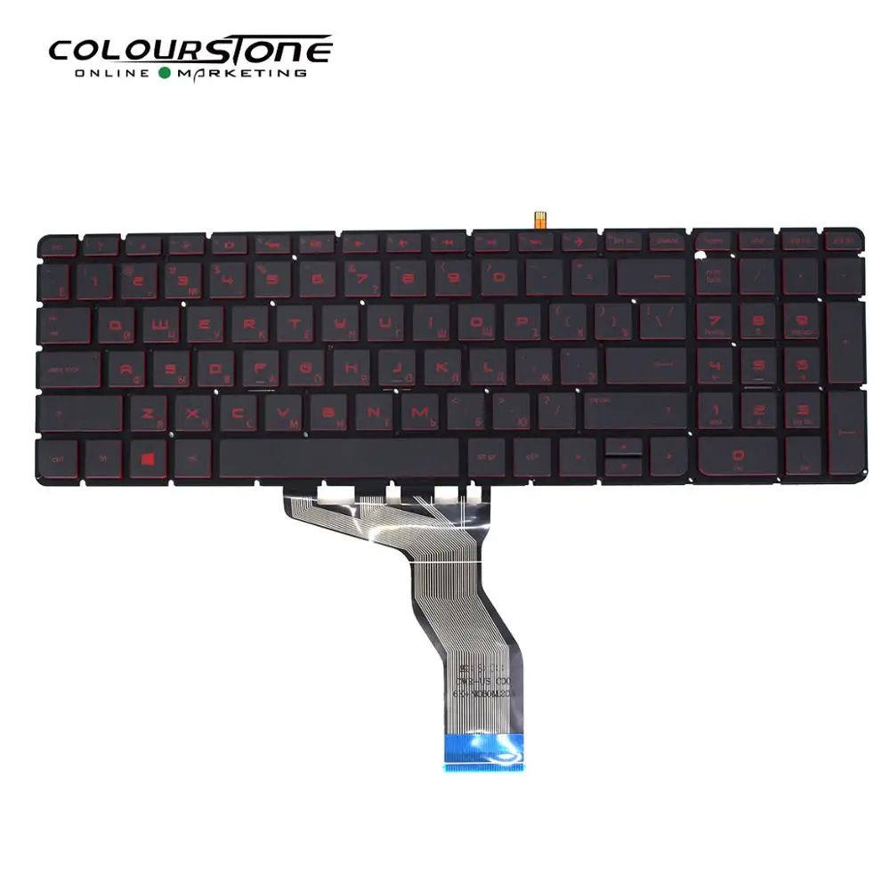 

DR.Russian Laptop Keyboard For HP 15-ab 15-ak 15-bc 15-ab000 15-ab100 15-ab200 15z-ab100 15z-ab 15AK 15bc 15AB