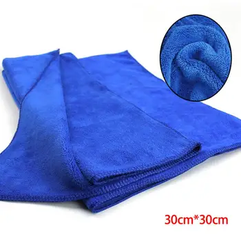 

22*22cm Microfiber Face Hair Clean Car polishing Streak-Free Towel cloth