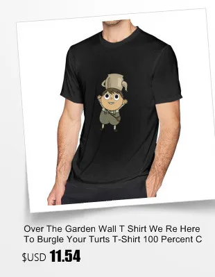 Футболка с надписью «on The Garden Wall»; футболка с изображением картофеля и патоки; забавная Повседневная футболка; футболка с короткими рукавами и принтом