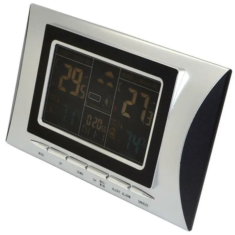

433MHz Wireless Digital Thermometer Hygrometer Barometer Weather Station Clock