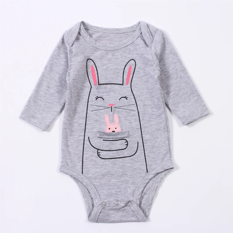 Боди для новорожденных; одежда для малышей; bebes; хлопковая одежда с длинными рукавами и принтом для младенцев; 1 предмет; 0-12 месяцев; DS5