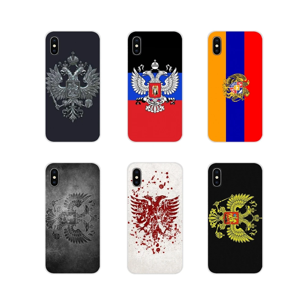 Albania Russia flag For Huawei G7 G8 P8 P9 P10 P20 P30 Lite Mini Pro P Smart Plus 2017 2018 2019 Accessories Phone Shell Covers | Мобильные