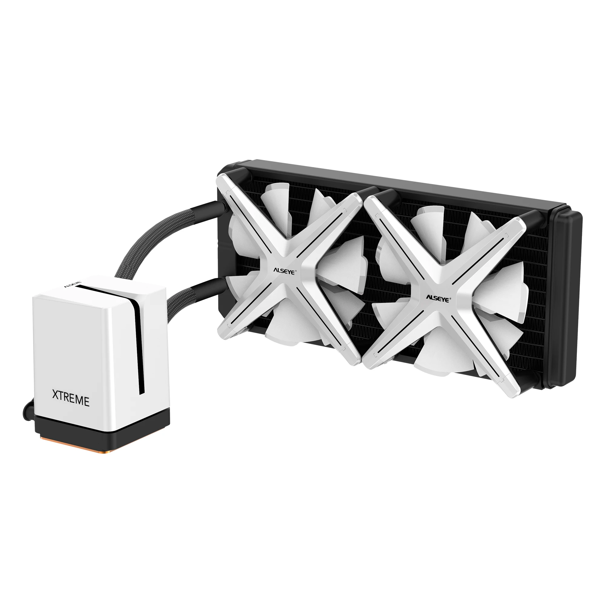 ^*Best Offers ALSEYE XTREME series AIO liquid cooler X240 Adjustable RGB lighting for LGA 775/115x/1366/2011/AM2/AM3/AM4