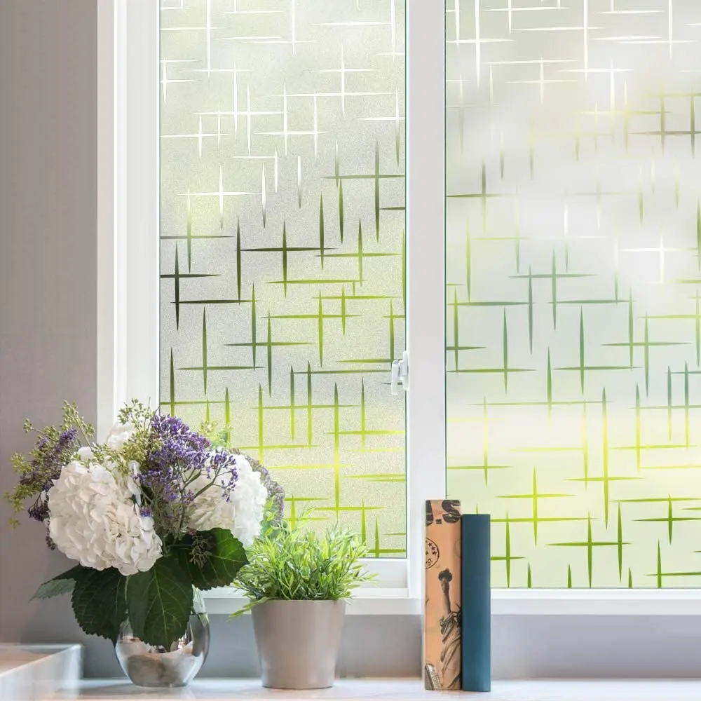 LUCKYYJ Privacy Window White cross SelfAdhesive Frosted Window Removable Static Cling Vinyl Glass Sticker Opaque Home Decor Film
LUCKYYJ Privacy Window White cross SelfAdhesive Frosted Window Removable Static Cling Vinyl Glass Sticker Opaque Home Decor Film